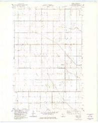 Tabor Minnesota Historical topographic map, 1:24000 scale, 7.5 X 7.5 Minute, Year 1982