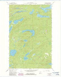 Tait Lake Minnesota Historical topographic map, 1:24000 scale, 7.5 X 7.5 Minute, Year 1960