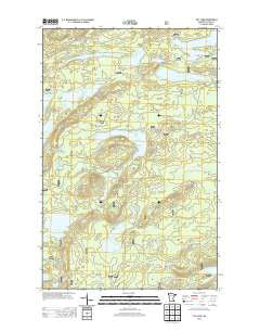 Tait Lake Minnesota Historical topographic map, 1:24000 scale, 7.5 X 7.5 Minute, Year 2013