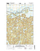 Takucmich Lake Minnesota Current topographic map, 1:24000 scale, 7.5 X 7.5 Minute, Year 2016