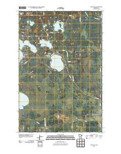 Tamarack Minnesota Historical topographic map, 1:24000 scale, 7.5 X 7.5 Minute, Year 2010