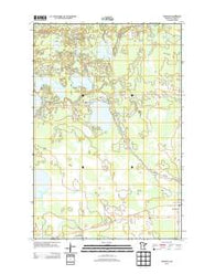 Tamarack Minnesota Historical topographic map, 1:24000 scale, 7.5 X 7.5 Minute, Year 2013