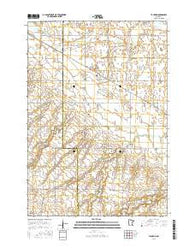 Taunton Minnesota Current topographic map, 1:24000 scale, 7.5 X 7.5 Minute, Year 2016