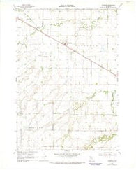 Taunton Minnesota Historical topographic map, 1:24000 scale, 7.5 X 7.5 Minute, Year 1967