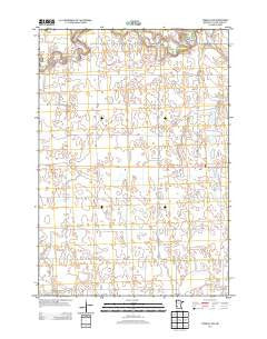 Tenmile Lake Minnesota Historical topographic map, 1:24000 scale, 7.5 X 7.5 Minute, Year 2013