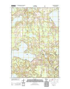 Tenstrike Minnesota Historical topographic map, 1:24000 scale, 7.5 X 7.5 Minute, Year 2013