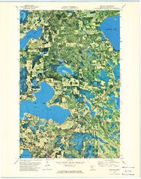 Tenstrike Minnesota Historical topographic map, 1:24000 scale, 7.5 X 7.5 Minute, Year 1972