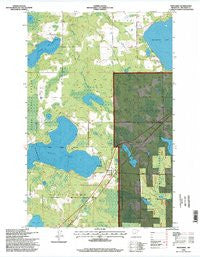 Tenstrike Minnesota Historical topographic map, 1:24000 scale, 7.5 X 7.5 Minute, Year 1996