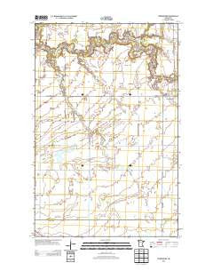 Terrebonne Minnesota Historical topographic map, 1:24000 scale, 7.5 X 7.5 Minute, Year 2013