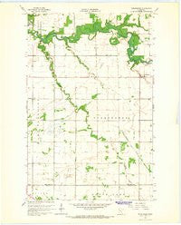 Terrebonne Minnesota Historical topographic map, 1:24000 scale, 7.5 X 7.5 Minute, Year 1964