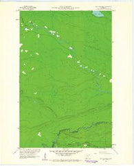 The Cascades Minnesota Historical topographic map, 1:24000 scale, 7.5 X 7.5 Minute, Year 1960