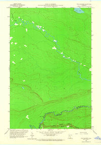 The Cascades Minnesota Historical topographic map, 1:24000 scale, 7.5 X 7.5 Minute, Year 1960