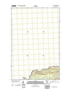 The Cascades Minnesota Historical topographic map, 1:24000 scale, 7.5 X 7.5 Minute, Year 2013