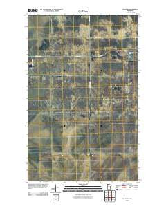 The Pines Minnesota Historical topographic map, 1:24000 scale, 7.5 X 7.5 Minute, Year 2010