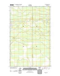 The Pines Minnesota Historical topographic map, 1:24000 scale, 7.5 X 7.5 Minute, Year 2013