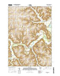 Theilman Minnesota Current topographic map, 1:24000 scale, 7.5 X 7.5 Minute, Year 2016