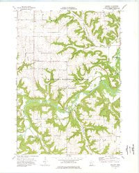 Theilman Minnesota Historical topographic map, 1:24000 scale, 7.5 X 7.5 Minute, Year 1974