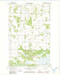 Thief Lake NW Minnesota Historical topographic map, 1:24000 scale, 7.5 X 7.5 Minute, Year 1967