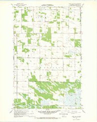 Thief Lake NW Minnesota Historical topographic map, 1:24000 scale, 7.5 X 7.5 Minute, Year 1967
