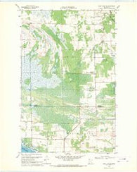 Thief Lake SE Minnesota Historical topographic map, 1:24000 scale, 7.5 X 7.5 Minute, Year 1968