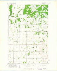 Thief River Falls NE Minnesota Historical topographic map, 1:24000 scale, 7.5 X 7.5 Minute, Year 1961