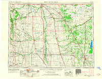 Thief River Falls Minnesota Historical topographic map, 1:250000 scale, 1 X 2 Degree, Year 1952