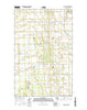 Thief Lake NE Minnesota Current topographic map, 1:24000 scale, 7.5 X 7.5 Minute, Year 2016
