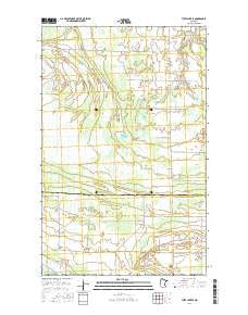 Thief Lake SE Minnesota Current topographic map, 1:24000 scale, 7.5 X 7.5 Minute, Year 2016