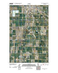 Thief River Falls Minnesota Historical topographic map, 1:24000 scale, 7.5 X 7.5 Minute, Year 2010