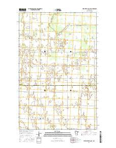 Thief River Falls NE Minnesota Current topographic map, 1:24000 scale, 7.5 X 7.5 Minute, Year 2016