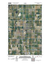 Thief River Falls NW Minnesota Historical topographic map, 1:24000 scale, 7.5 X 7.5 Minute, Year 2010