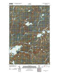 Thompson Lake Minnesota Historical topographic map, 1:24000 scale, 7.5 X 7.5 Minute, Year 2010
