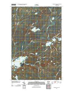 Thompson Lake Minnesota Historical topographic map, 1:24000 scale, 7.5 X 7.5 Minute, Year 2010