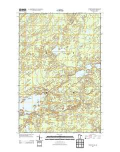 Thompson Lake Minnesota Historical topographic map, 1:24000 scale, 7.5 X 7.5 Minute, Year 2013