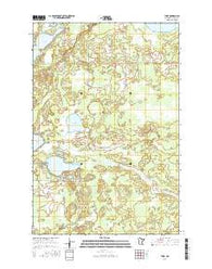 Thor Minnesota Current topographic map, 1:24000 scale, 7.5 X 7.5 Minute, Year 2016