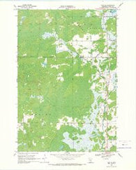 Thor SE Minnesota Historical topographic map, 1:24000 scale, 7.5 X 7.5 Minute, Year 1969