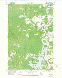 Thor SE Minnesota Historical topographic map, 1:24000 scale, 7.5 X 7.5 Minute, Year 1969