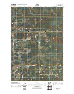 Thor SW Minnesota Historical topographic map, 1:24000 scale, 7.5 X 7.5 Minute, Year 2010