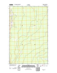 Thorhult Minnesota Historical topographic map, 1:24000 scale, 7.5 X 7.5 Minute, Year 2013
