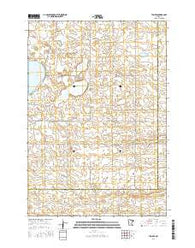 Thorpe Minnesota Current topographic map, 1:24000 scale, 7.5 X 7.5 Minute, Year 2016