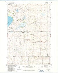 Thorpe Minnesota Historical topographic map, 1:24000 scale, 7.5 X 7.5 Minute, Year 1982