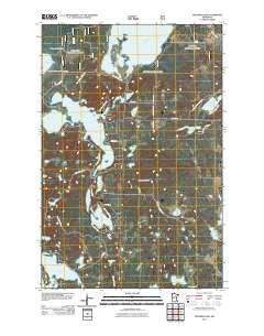 Thunder Lake Minnesota Historical topographic map, 1:24000 scale, 7.5 X 7.5 Minute, Year 2011