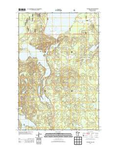 Thunder Lake Minnesota Historical topographic map, 1:24000 scale, 7.5 X 7.5 Minute, Year 2013
