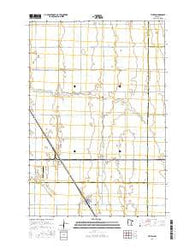 Tintah Minnesota Current topographic map, 1:24000 scale, 7.5 X 7.5 Minute, Year 2016