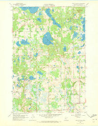 Toad Mountain Minnesota Historical topographic map, 1:24000 scale, 7.5 X 7.5 Minute, Year 1959