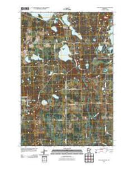 Toad Mountain Minnesota Historical topographic map, 1:24000 scale, 7.5 X 7.5 Minute, Year 2010