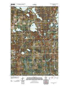 Toad Mountain Minnesota Historical topographic map, 1:24000 scale, 7.5 X 7.5 Minute, Year 2010