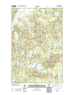 Tobique Minnesota Historical topographic map, 1:24000 scale, 7.5 X 7.5 Minute, Year 2013