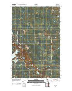 Togo Minnesota Historical topographic map, 1:24000 scale, 7.5 X 7.5 Minute, Year 2010