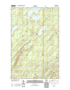 Toimi Minnesota Historical topographic map, 1:24000 scale, 7.5 X 7.5 Minute, Year 2013
